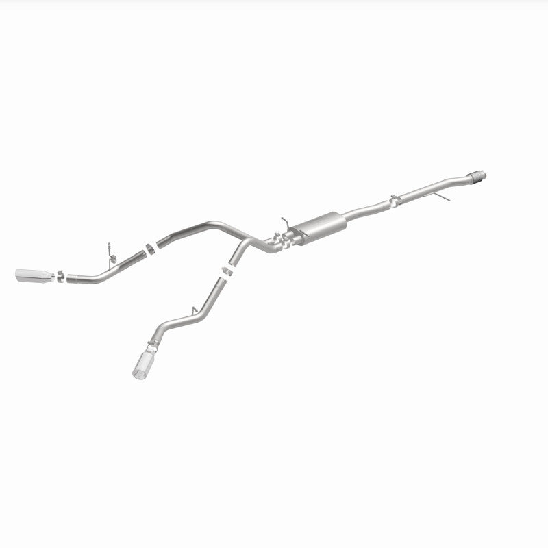 MagnaFlow Cat-Back Exhaust - Chevrolet Silverado / GMC Sierra 1500 5.3L V8 2014-2019 - Crew Cab / Extended Cab - Dual Split Behind Rear Tires Exit, view 24