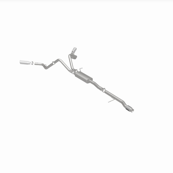 MagnaFlow Cat-Back Exhaust - Chevrolet Silverado / GMC Sierra 1500 5.3L V8 2014-2019 - Crew Cab / Extended Cab - Dual Split Behind Rear Tires Exit, view 29
