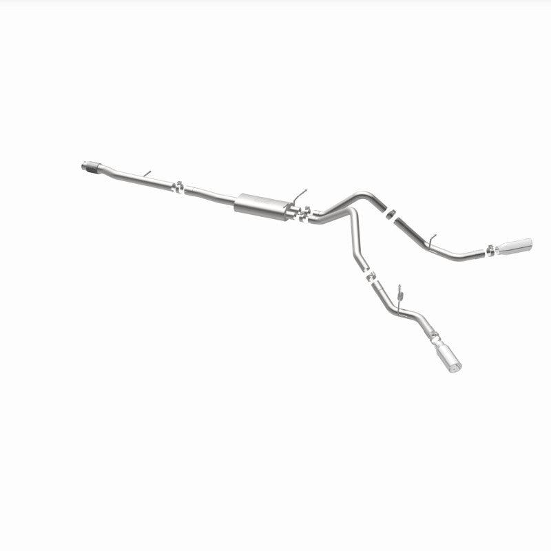 MagnaFlow Cat-Back Exhaust - Chevrolet Silverado / GMC Sierra 1500 5.3L V8 2014-2019 - Crew Cab / Extended Cab - Dual Split Behind Rear Tires Exit, view 30