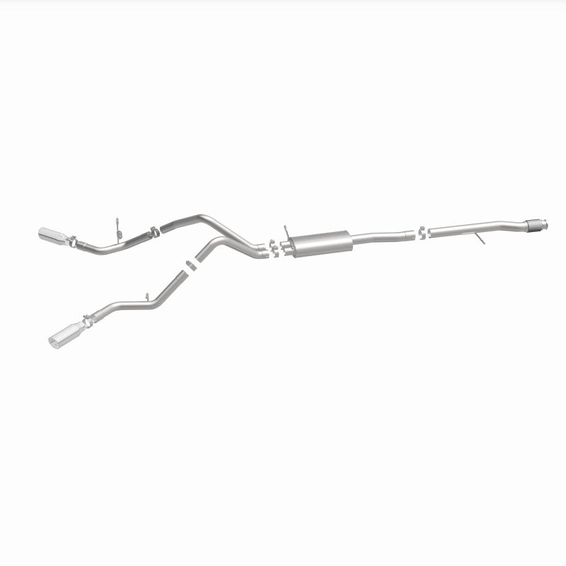 MagnaFlow Cat-Back Exhaust - Chevrolet Silverado / GMC Sierra 1500 5.3L V8 2014-2019 - Crew Cab / Extended Cab - Dual Split Behind Rear Tires Exit, view 34