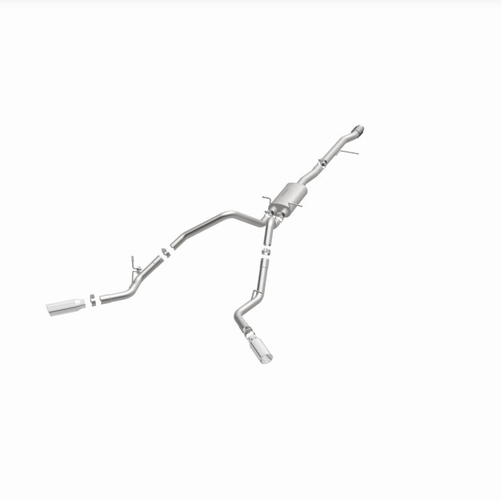 MagnaFlow Cat-Back Exhaust - Chevrolet Silverado / GMC Sierra 1500 5.3L V8 2014-2019 - Crew Cab / Extended Cab - Dual Split Behind Rear Tires Exit, view 35