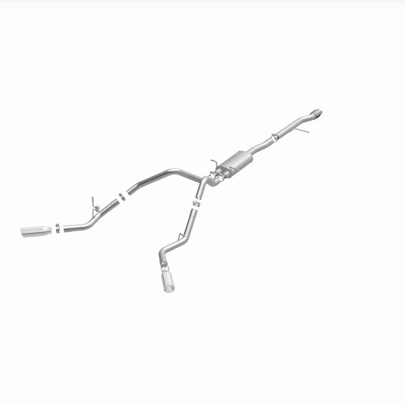 MagnaFlow Cat-Back Exhaust - Chevrolet Silverado / GMC Sierra 1500 5.3L V8 2014-2019 - Crew Cab / Extended Cab - Dual Split Behind Rear Tires Exit, view 39