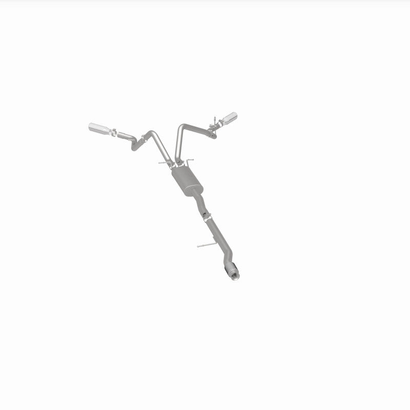 MagnaFlow Cat-Back Exhaust - Chevrolet Silverado / GMC Sierra 1500 5.3L V8 2014-2019 - Crew Cab / Extended Cab - Dual Split Behind Rear Tires Exit, view 40