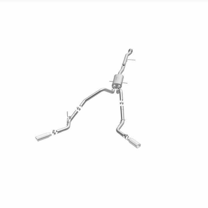 MagnaFlow Cat-Back Exhaust - Chevrolet Silverado / GMC Sierra 1500 5.3L V8 2014-2019 - Crew Cab / Extended Cab - Dual Split Behind Rear Tires Exit, view 42