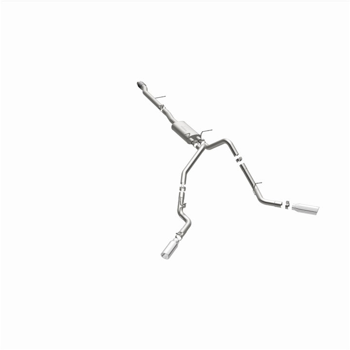 MagnaFlow Cat-Back Exhaust - Chevrolet Silverado / GMC Sierra 1500 5.3L V8 2014-2019 - Crew Cab / Extended Cab - Dual Split Behind Rear Tires Exit, view 43