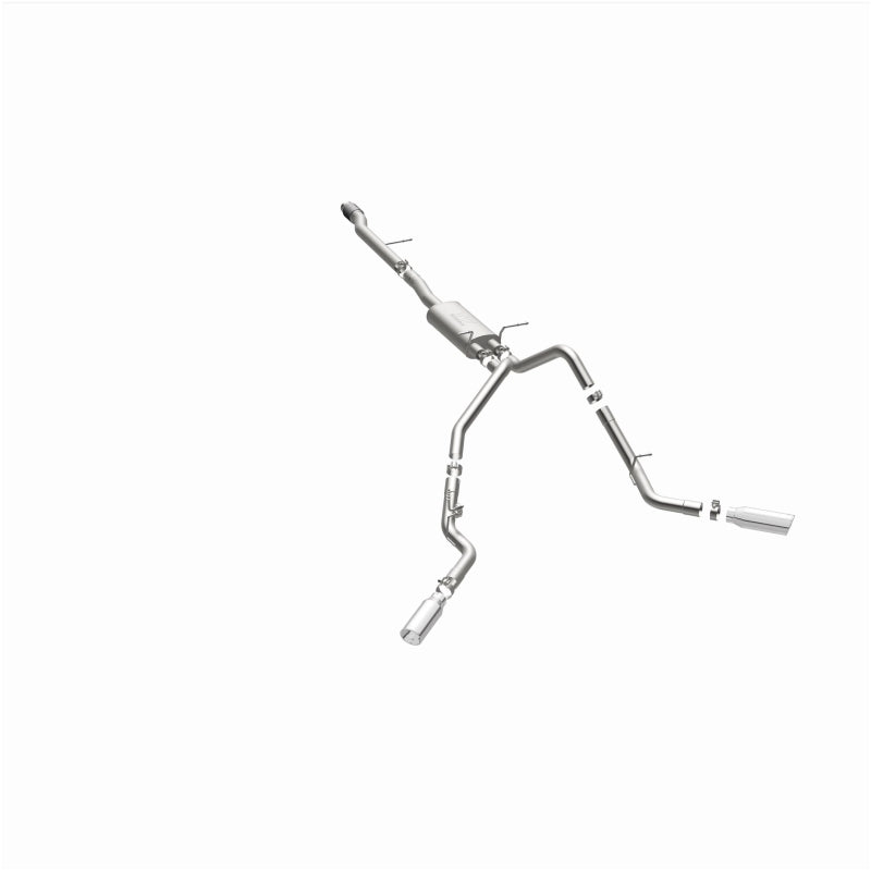 MagnaFlow Cat-Back Exhaust - Chevrolet Silverado / GMC Sierra 1500 5.3L V8 2014-2019 - Crew Cab / Extended Cab - Dual Split Behind Rear Tires Exit, view 43
