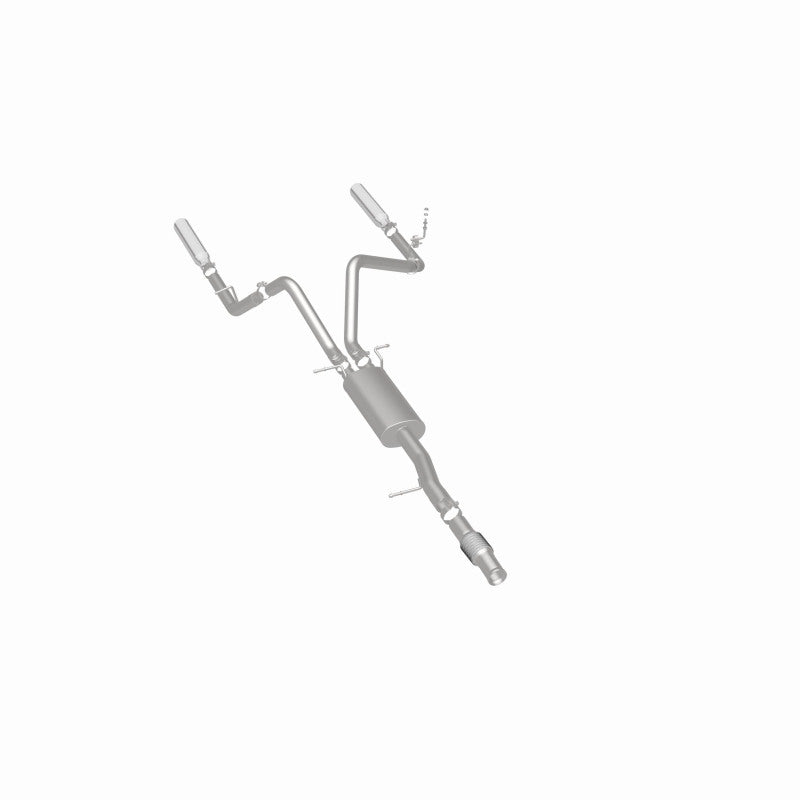 MagnaFlow Cat-Back Exhaust - Chevrolet Silverado / GMC Sierra 1500 5.3L V8 2014-2018 - Standard Cab - Dual Split Rear Exit, view 22