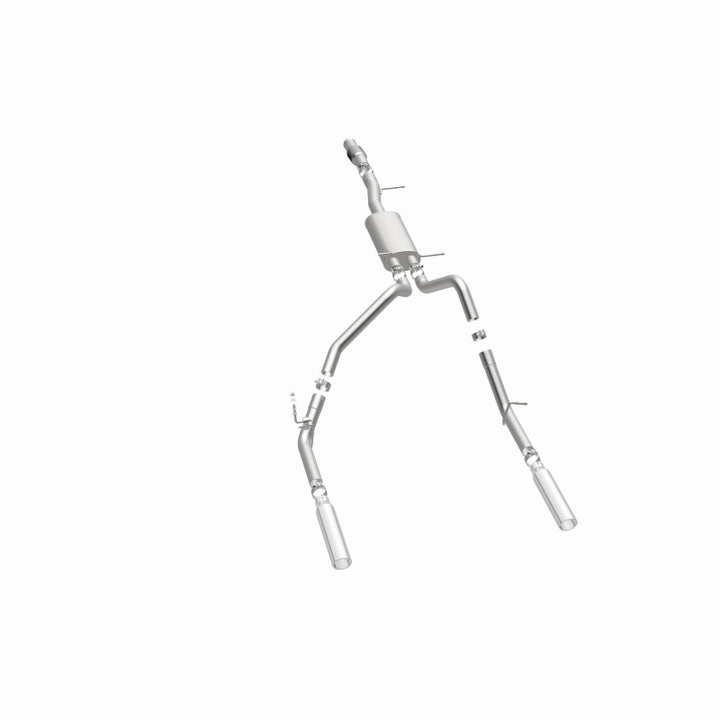 MagnaFlow Cat-Back Exhaust - Chevrolet Silverado / GMC Sierra 1500 5.3L V8 2014-2018 - Standard Cab - Dual Split Rear Exit, view 23
