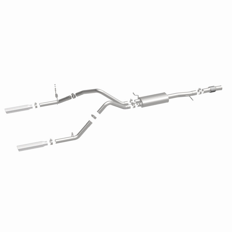 MagnaFlow Cat-Back Exhaust - Chevrolet Silverado / GMC Sierra 1500 5.3L V8 2014-2018 - Standard Cab - Dual Split Rear Exit, view 27