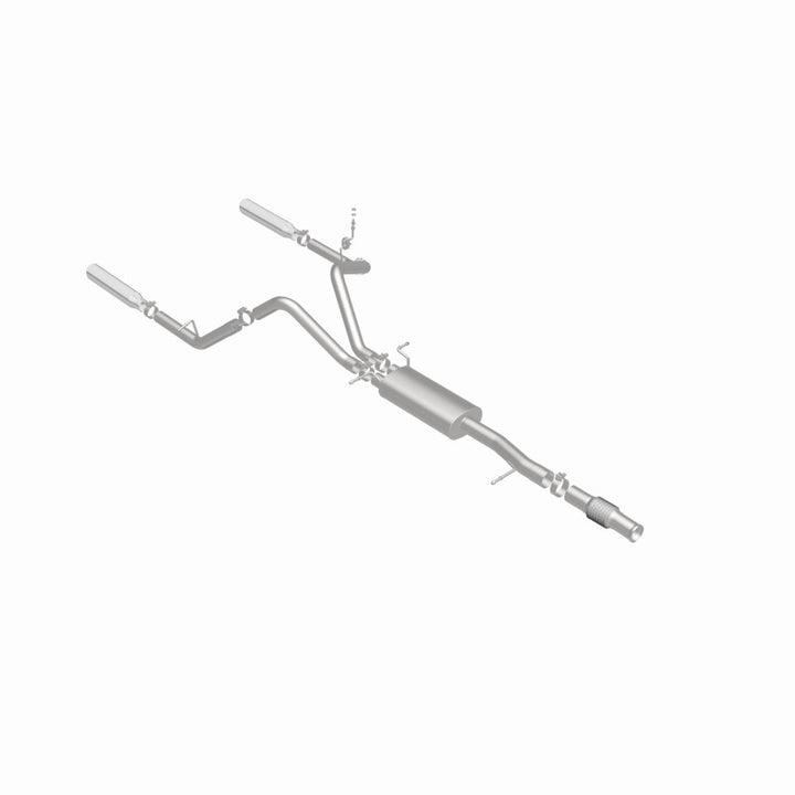 MagnaFlow Cat-Back Exhaust - Chevrolet Silverado / GMC Sierra 1500 5.3L V8 2014-2018 - Standard Cab - Dual Split Rear Exit, view 41