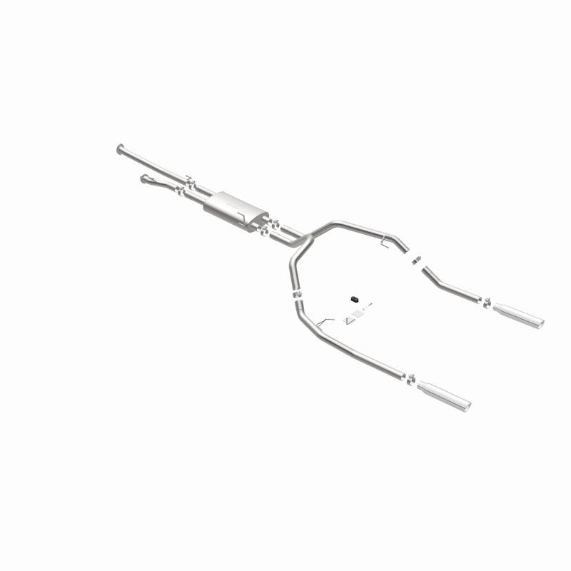 MagnaFlow Cat-Back Exhaust - Toyota Tundra 4.6L / 5.7L V8 2014-2021 - Dual Split Rear Exit, view 10