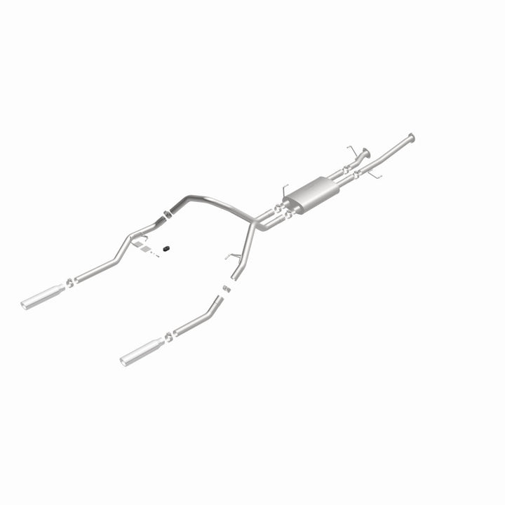 MagnaFlow Cat-Back Exhaust - Toyota Tundra 4.6L / 5.7L V8 2014-2021 - Dual Split Rear Exit, view 11