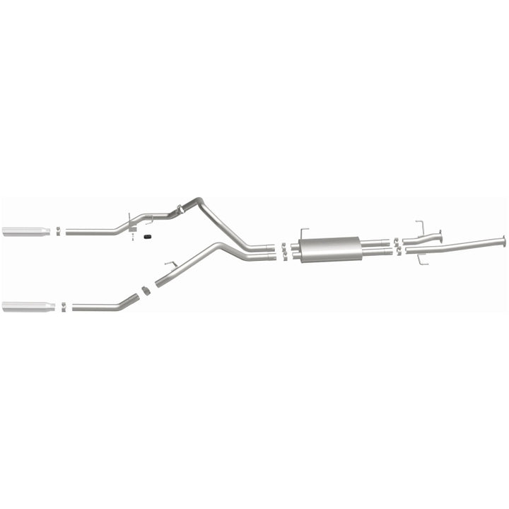 MagnaFlow Cat-Back Exhaust - Toyota Tundra 4.6L / 5.7L V8 2014-2021 - Dual Split Rear Exit, view 21
