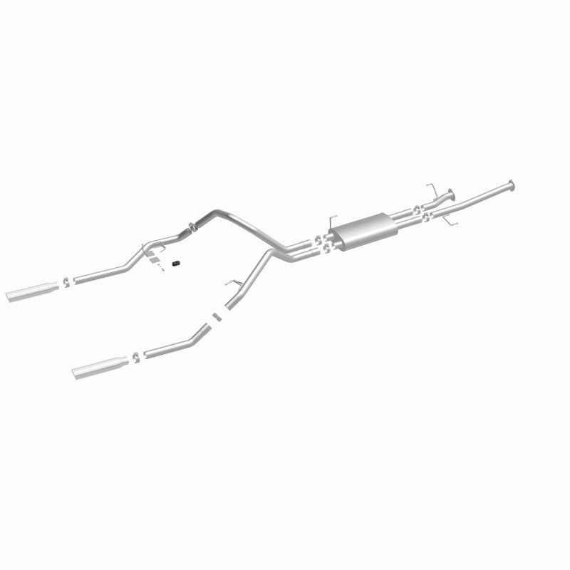 MagnaFlow Cat-Back Exhaust - Toyota Tundra 4.6L / 5.7L V8 2014-2021 - Dual Split Rear Exit, view 24