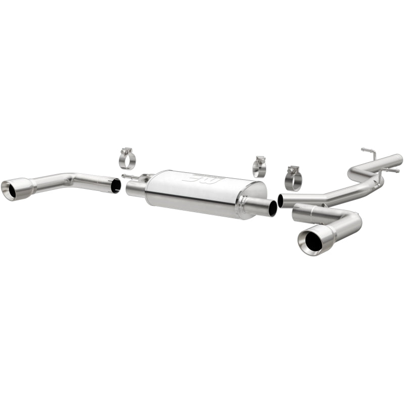 MagnaFlow Cat-Back Exhaust - Audi A3 Quattro 2.0L Turbo 2015-2020, view 2
