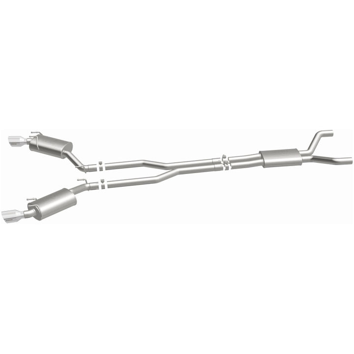 MagnaFlow Cat-Back Exhaust - Chevrolet Camaro 3.6L V6 2010-2015 - Dual Split Rear Exit with 4in Polished Tips, view 29