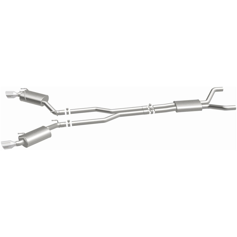 MagnaFlow Cat-Back Exhaust - Chevrolet Camaro 3.6L V6 2010-2015 - Dual Split Rear Exit with 4in Polished Tips, view 29