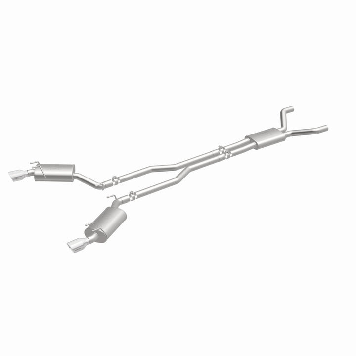 MagnaFlow Cat-Back Exhaust - Chevrolet Camaro 3.6L V6 2010-2015 - Dual Split Rear Exit with 4in Polished Tips, view 33