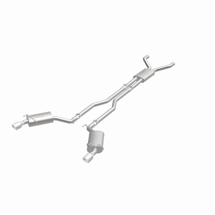 MagnaFlow Cat-Back Exhaust - Chevrolet Camaro 3.6L V6 2010-2015 - Dual Split Rear Exit with 4in Polished Tips, view 41