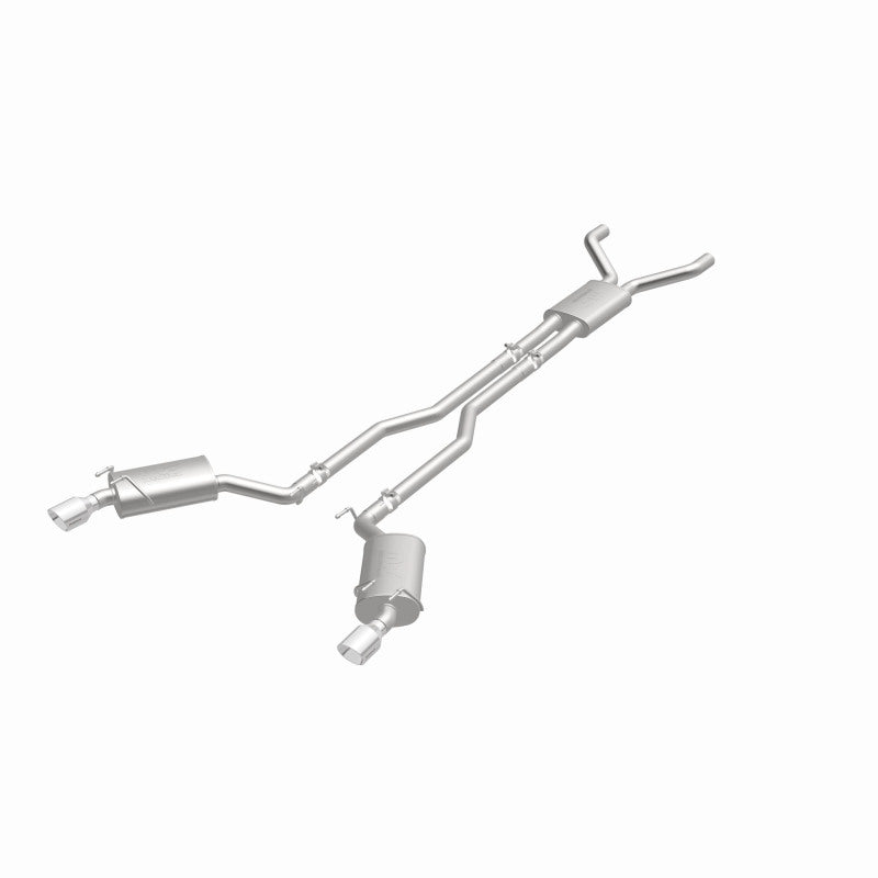 MagnaFlow Cat-Back Exhaust - Chevrolet Camaro 3.6L V6 2010-2015 - Dual Split Rear Exit with 4in Polished Tips, view 41