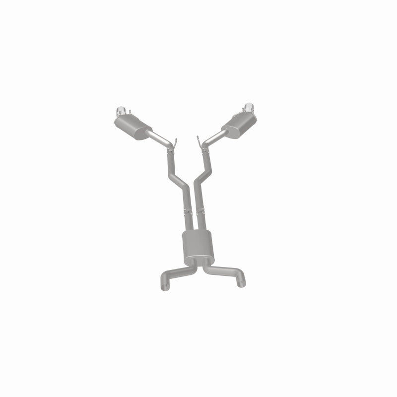 MagnaFlow Cat-Back Exhaust - Chevrolet Camaro 3.6L V6 2010-2015 - Dual Split Rear Exit with 4in Polished Tips, view 42