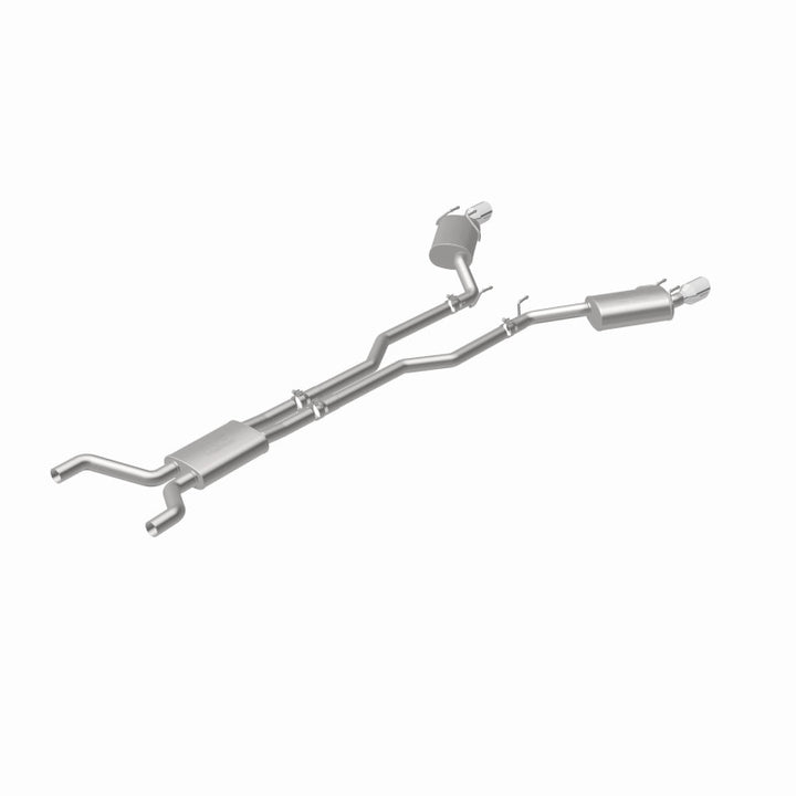 MagnaFlow Cat-Back Exhaust - Chevrolet Camaro 3.6L V6 2010-2015 - Dual Split Rear Exit with 4in Polished Tips, view 44