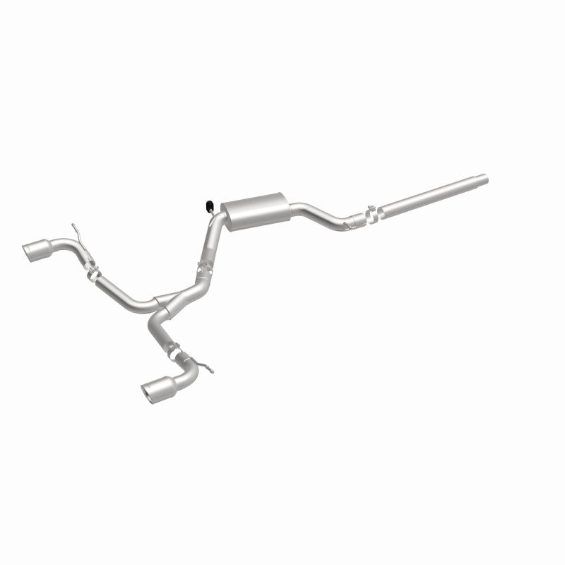 MagnaFlow Cat-Back Exhaust - Volkswagen GTI 2.0L Turbo 2015-2018 - Dual Split Rear Exit with 4in Polished Tips, view 10