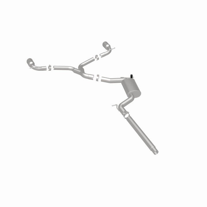 MagnaFlow Cat-Back Exhaust - Volkswagen GTI 2.0L Turbo 2015-2018 - Dual Split Rear Exit with 4in Polished Tips, view 11