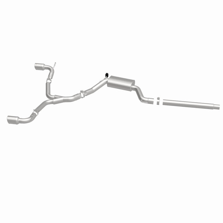 MagnaFlow Cat-Back Exhaust - Volkswagen GTI 2.0L Turbo 2015-2018 - Dual Split Rear Exit with 4in Polished Tips, view 21