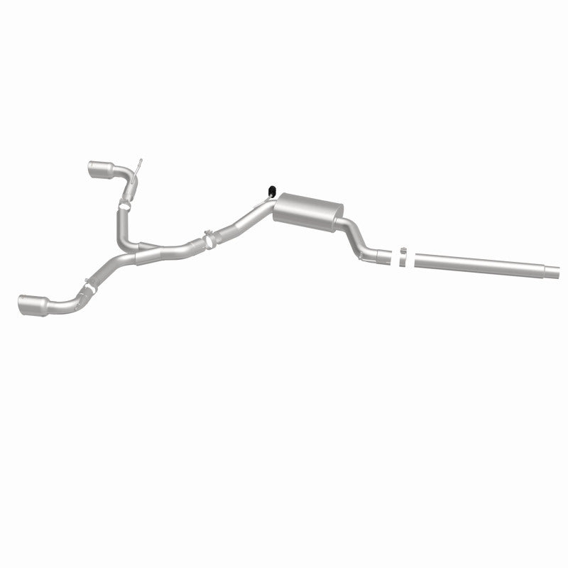 MagnaFlow Cat-Back Exhaust - Volkswagen GTI 2.0L Turbo 2015-2018 - Dual Split Rear Exit with 4in Polished Tips, view 21