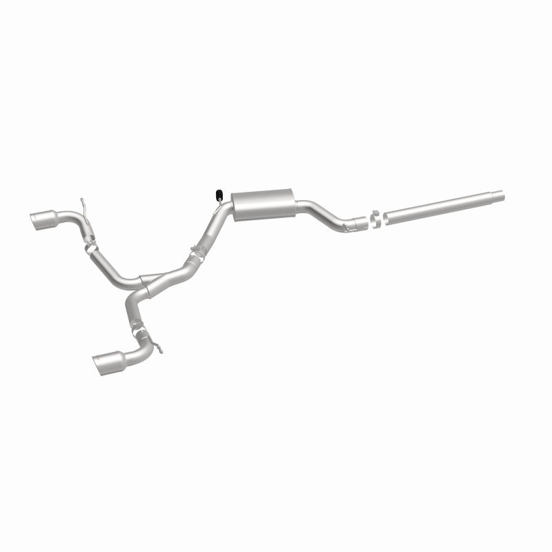 MagnaFlow Cat-Back Exhaust - Volkswagen GTI 2.0L Turbo 2015-2018 - Dual Split Rear Exit with 4in Polished Tips, view 33