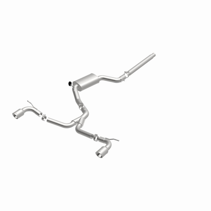 MagnaFlow Cat-Back Exhaust - Volkswagen GTI 2.0L Turbo 2015-2018 - Dual Split Rear Exit with 4in Polished Tips, view 34