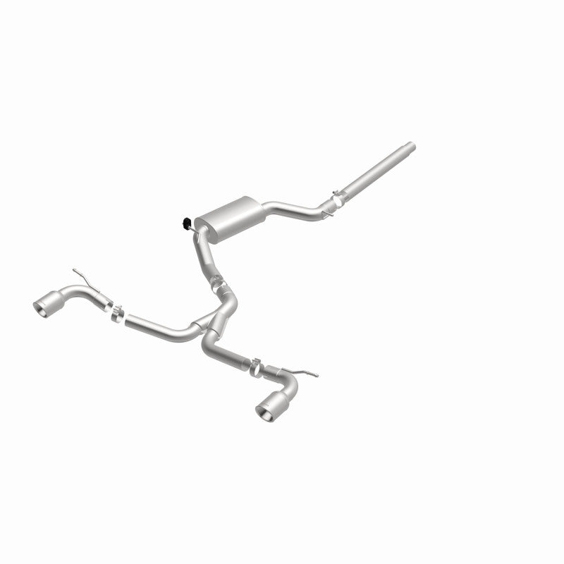MagnaFlow Cat-Back Exhaust - Volkswagen GTI 2.0L Turbo 2015-2018 - Dual Split Rear Exit with 4in Polished Tips, view 34