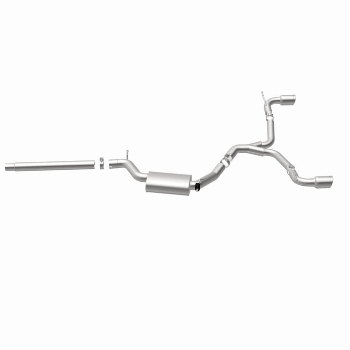 MagnaFlow Cat-Back Exhaust - Volkswagen GTI 2.0L Turbo 2015-2018 - Dual Split Rear Exit with 4in Polished Tips, view 35