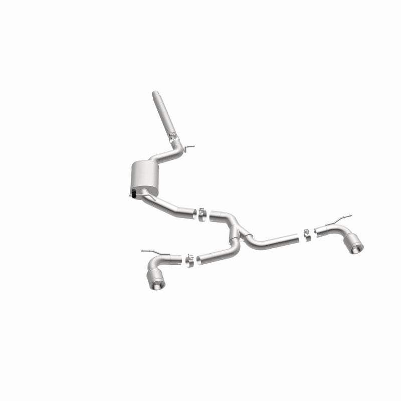 MagnaFlow Cat-Back Exhaust - Volkswagen GTI 2.0L Turbo 2015-2018 - Dual Split Rear Exit with 4in Polished Tips, view 42
