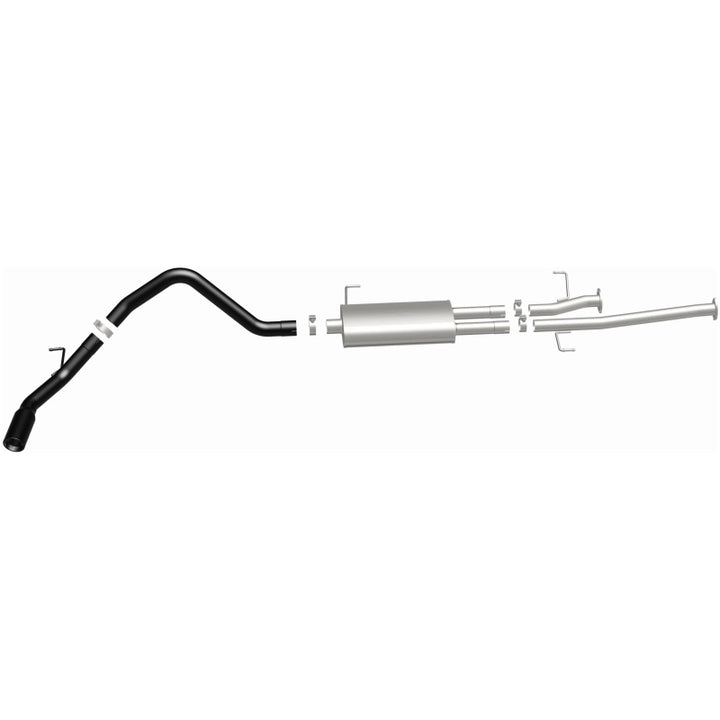 MagnaFlow Cat-Back Exhaust - Toyota Tundra 2009-2013 V8 5.7L 3in SS Black Tip Single Side Exit, view 28