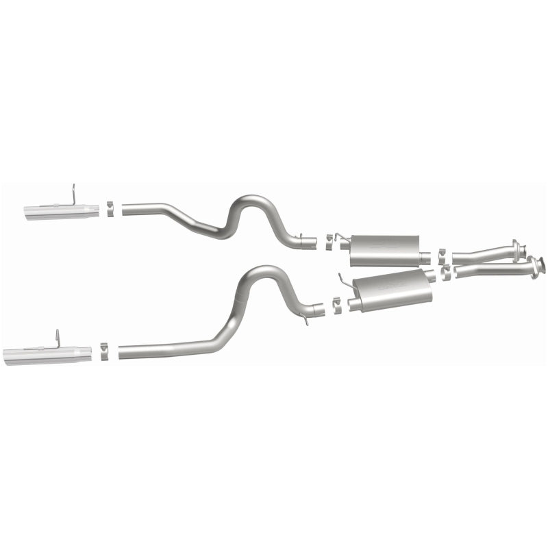 MagnaFlow Cat-Back Exhaust - Ford Mustang LX 5.0L 1986-1993, view 36