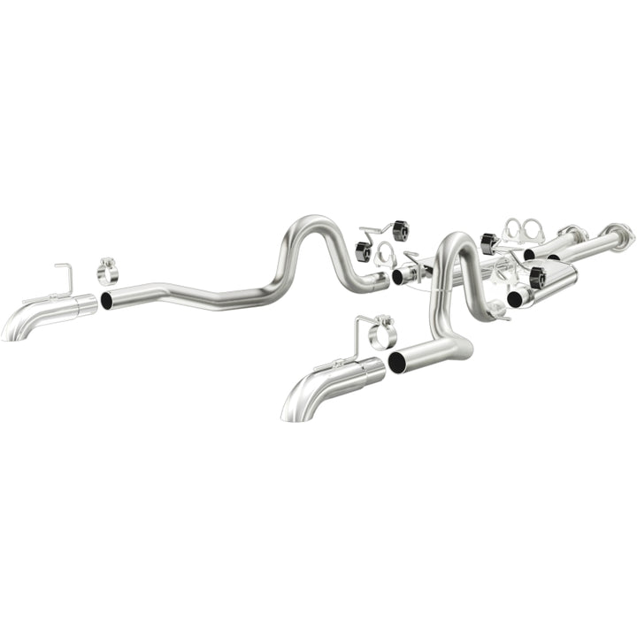 MagnaFlow Cat-Back Exhaust - Ford Mustang GT 5.0L 1987-1993