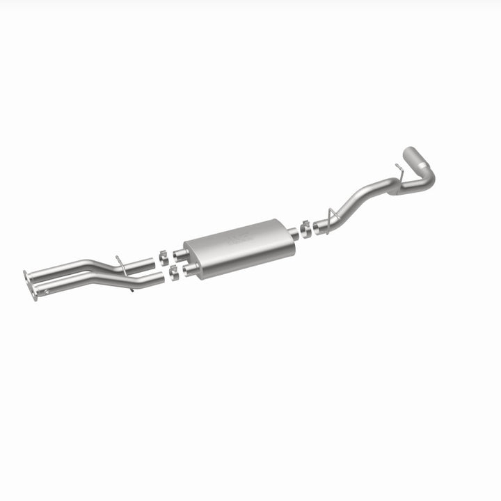 MagnaFlow Cat-Back Exhaust - Chevrolet Tahoe / GMC Yukon 1996-1999 - Dual Inlet Muffler, view 12