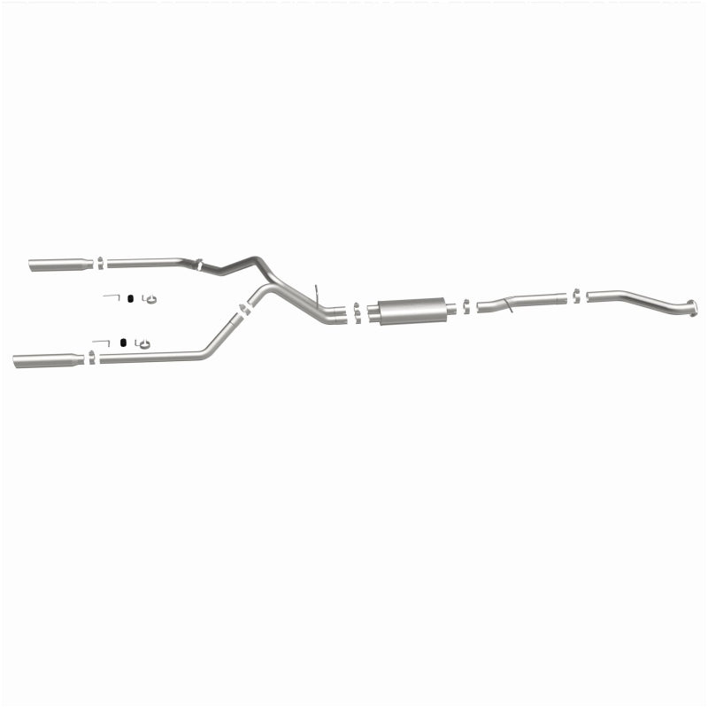 MagnaFlow Cat-Back Exhaust - Chevrolet Silverado / GMC Sierra 1500 4.8L / 5.3L 1999-2002 - Extended Cab Short Bed, view 32