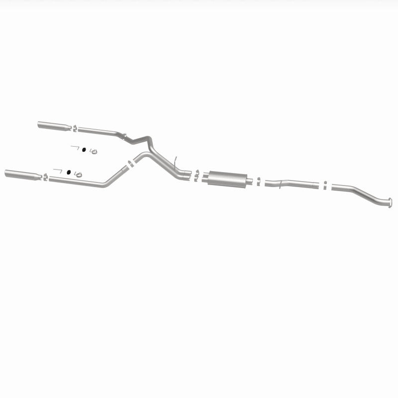 MagnaFlow Cat-Back Exhaust - Chevrolet Silverado / GMC Sierra 1500 4.8L / 5.3L 1999-2002 - Extended Cab Short Bed, view 33
