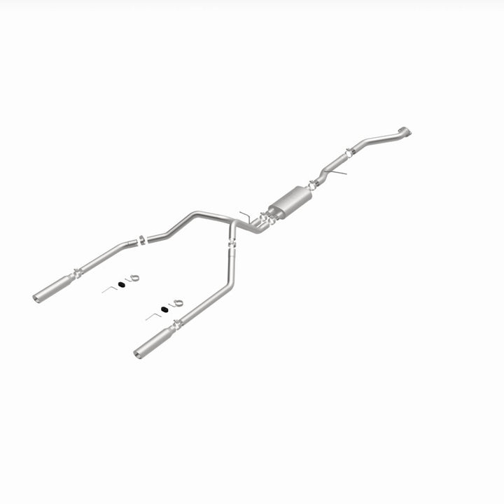 MagnaFlow Cat-Back Exhaust - Chevrolet Silverado / GMC Sierra 1500 4.8L / 5.3L 1999-2002 - Extended Cab Short Bed, view 34