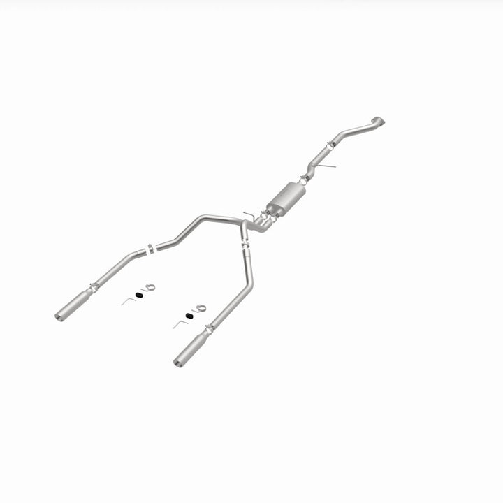 MagnaFlow Cat-Back Exhaust - Chevrolet Silverado / GMC Sierra 1500 4.8L / 5.3L 1999-2002 - Extended Cab Short Bed, view 37