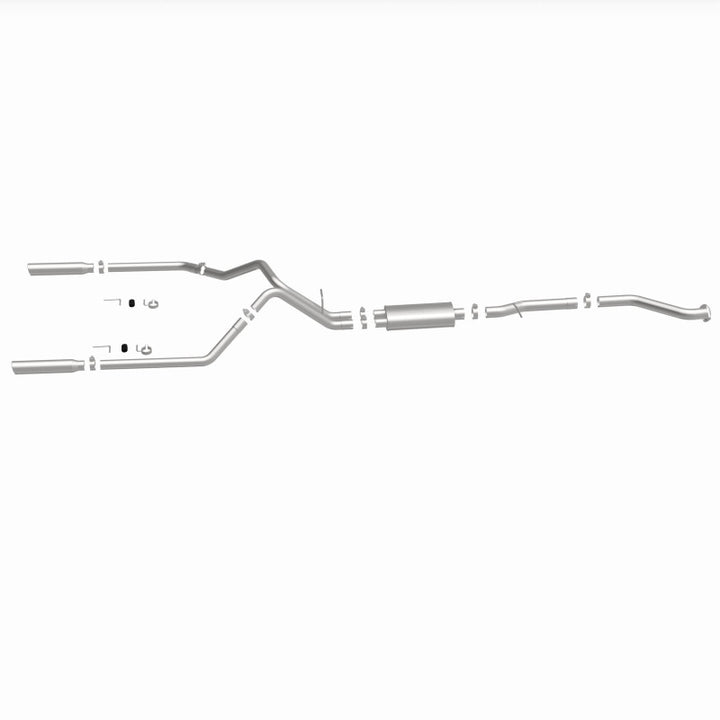 MagnaFlow Cat-Back Exhaust - Chevrolet Silverado / GMC Sierra 1500 4.8L / 5.3L 1999-2002 - Extended Cab Short Bed, view 40