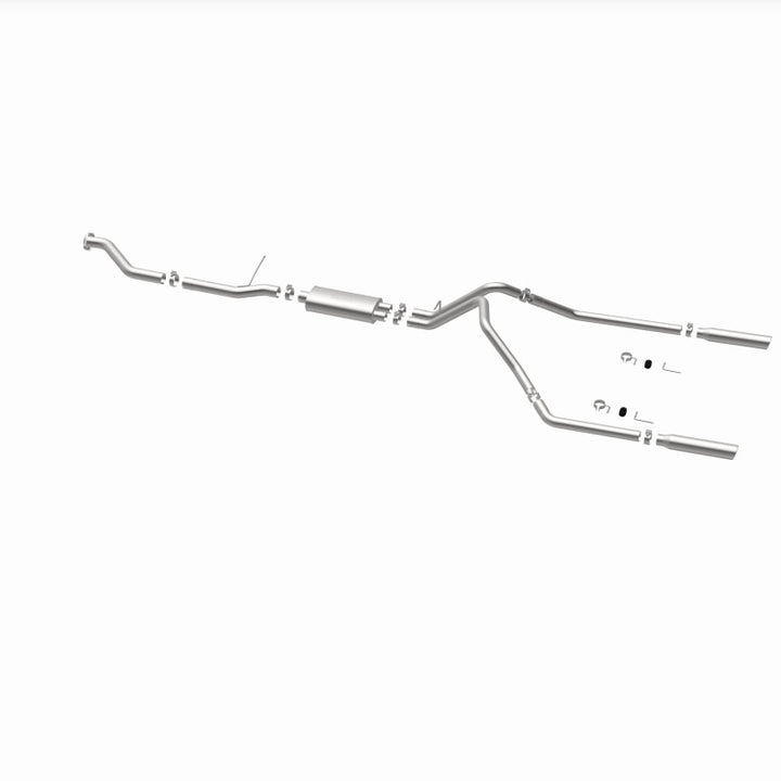 MagnaFlow Cat-Back Exhaust - Chevrolet Silverado / GMC Sierra 1500 4.8L / 5.3L 1999-2002 - Extended Cab Short Bed, view 6