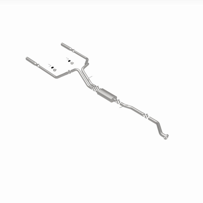 MagnaFlow Cat-Back Exhaust - Chevrolet Silverado / GMC Sierra 1500 4.8L / 5.3L 1999-2002 - Extended Cab Short Bed, view 9