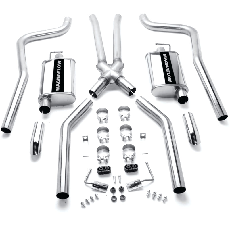 MagnaFlow Cat-Back Exhaust - Dodge Challenger / Plymouth Barracuda 1970-1972 - 2.5in