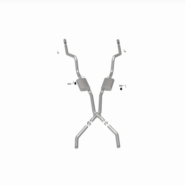 MagnaFlow Cat-Back Exhaust - Dodge Challenger / Plymouth Barracuda 1970-1972 - 2.5in, view 14