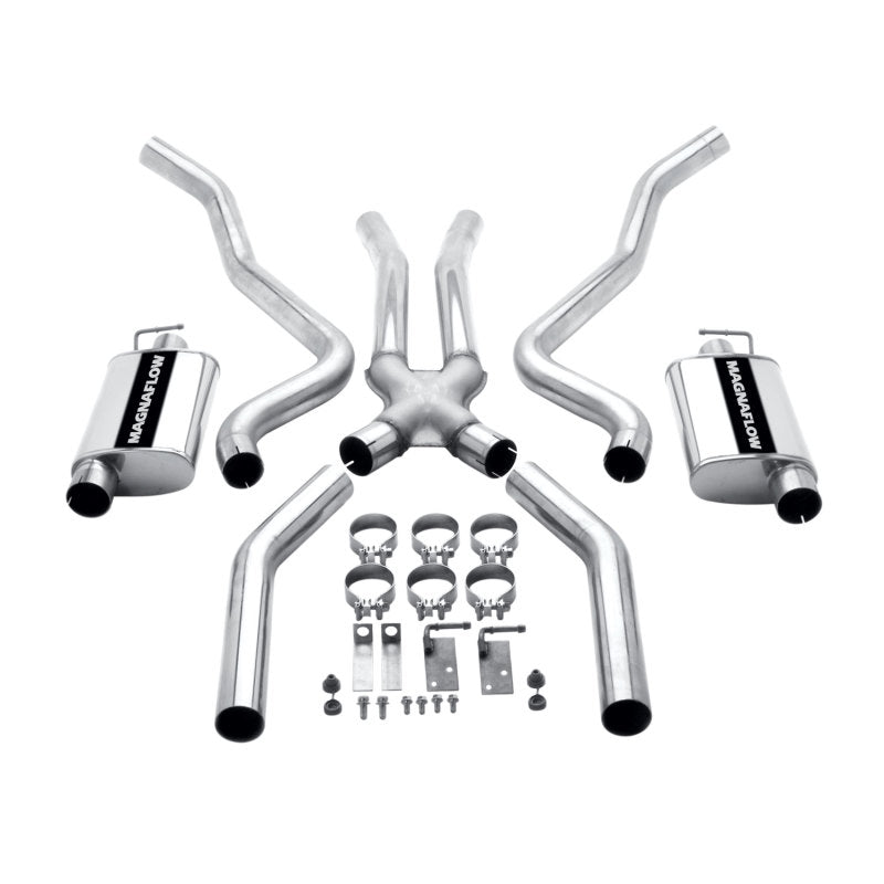 MagnaFlow Cat-Back Exhaust - Plymouth Barracuda / Dodge Challenger 1970-1972 - 3in