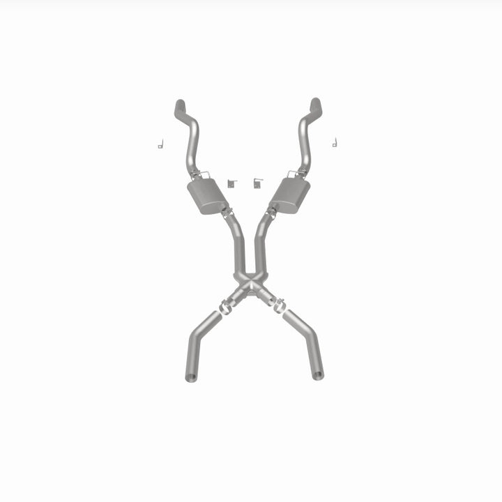 MagnaFlow Cat-Back Exhaust - Plymouth Barracuda / Dodge Challenger 1970-1972 - 3in, view 24